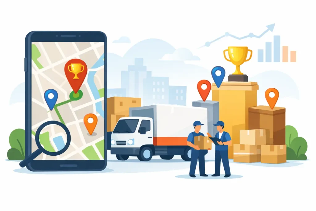 Map Ranking for Moving Companies That Wins